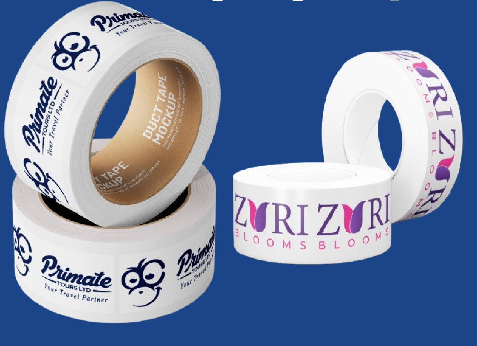 branded tape