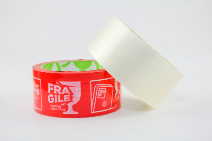 Printed sellotape
