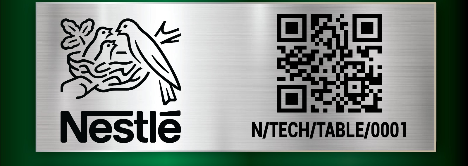 custom qr code asset tag